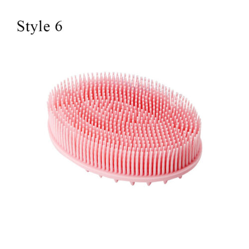 Silicone Body Scrubber Scalp Massager, Bath Body Brush Shower Exfoliating Comb - Picture 24 of 24
