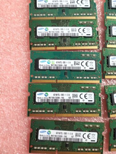 Lot of 20 x 4GB PC3/PC3L-12800S 1600MHz Laptop Memory - Picture 3 of 7
