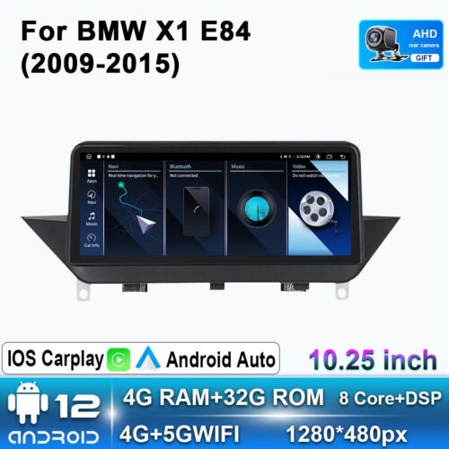 10.25" Android 12 Auto Radio For BMW X1 E84 2009-2015 Multimedia Player GPS - Picture 34 of 36
