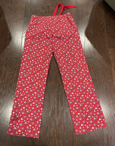 Vineyard Vines Women Santa Whale Flannel Lounge Pants Size X-Small - Picture 3 of 8