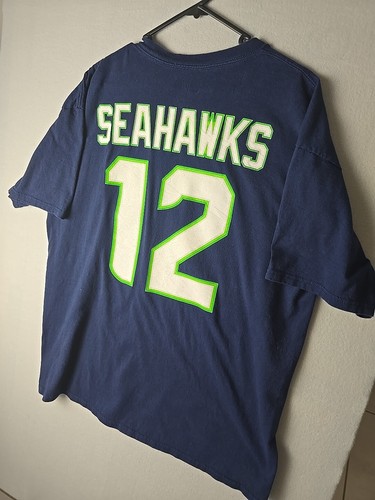 NFL Seattle Seahawks #12 Men's T-Shirt XL Team Apparel - Picture 9 of 12