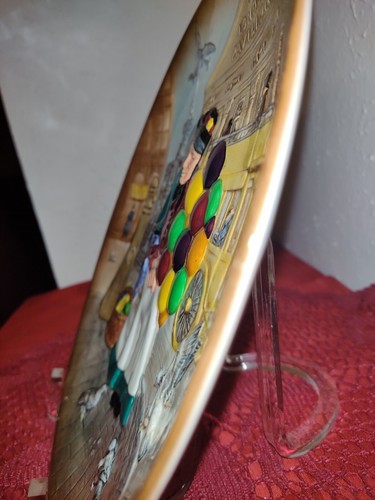 Royal Doulton Collectors Plate "The Old Balloon Seller" D6649 10” 1979. - Picture 16 of 19