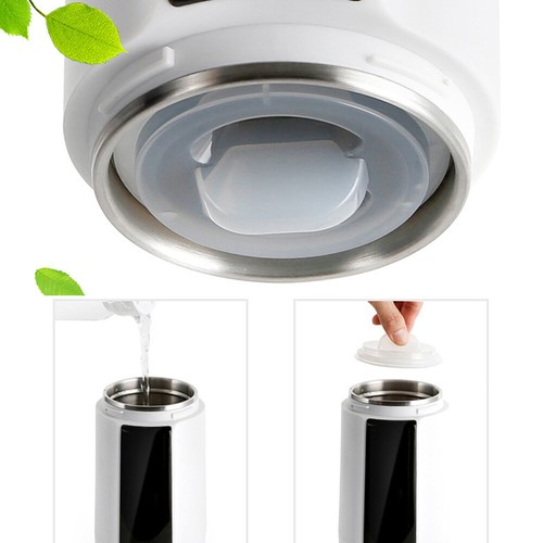 Mini Stainless Steel Electric Kettle Portable Travel Soup Pot Porridge Kettle UK - Picture 10 of 12