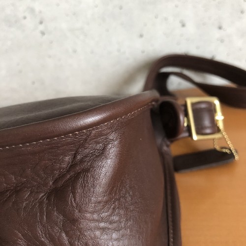 COACH Vintage 9965 Legacy Small Flap Bag Mahogany Brown Leather Crossbody - Picture 10 of 23