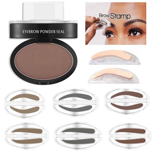 NEW Eyebrow Powder Makeup Brow Stamp Palette Delicated Shadow Definition