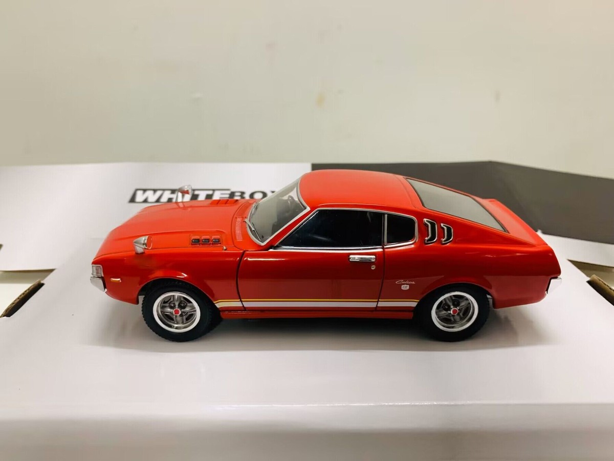 White Box Celica Red 2 Open Door 1:24 Scale Die-Cast Model Car New