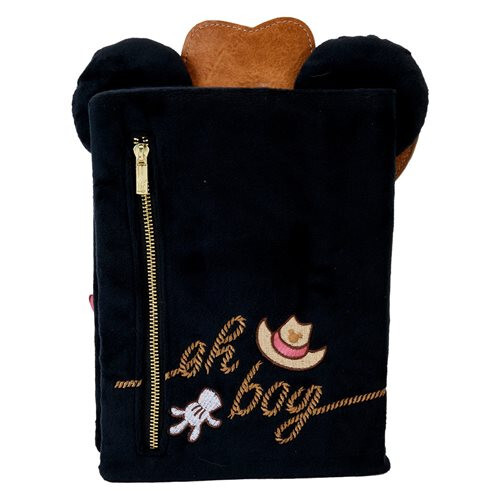 Loungefly Western Mickey Mouse Cosplay Peluche Recargable Papelería Diario NUEVO - Imagen 12 de 14