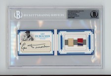 Leo Durocher 2017 National Treasures 3/5 Legends Cuts Signatures Auto NT BAS COA