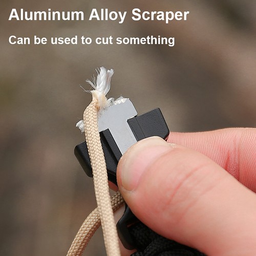 Outdoor Adjustable Paracord Survival Emergency Bracelet Camping Hiking Wristband - Bild 5 von 13