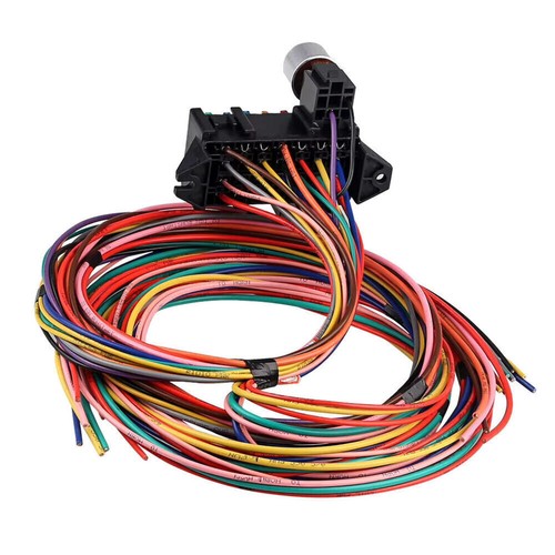 Complete Wiring Harness Ford Falcon Fairlane Galaxie Mustang Thunderbird Torino - Picture 14 of 16