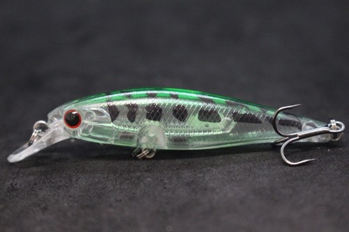 Jerkbait esca da pesca esca con esca 3 pollici oscillazione stretta affondamento lento M762 - Foto 110 di 123