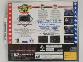 World Series Baseball II 2 Sega Saturn Import Jap Giapponese Originale GS-9120