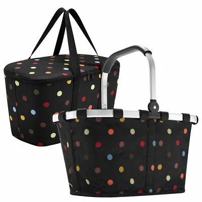 reisenthel Carrybag + Coolerbag Dots gepunktet Einkaufskorb Kühltasche Kombi