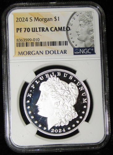 2024-S $1 Proof Morgan Silver Dollar NGC PF70 Ultra Cameo