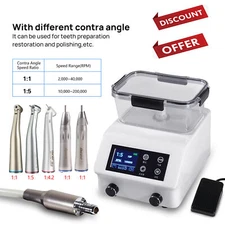 NSK Style Dental LED Electric Motor Micromotor E-type/ Contra Straight Handpiece