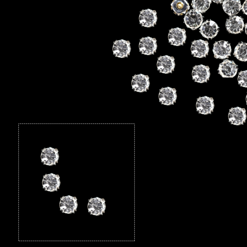 Cristal Estrás Diamante Cuentas Gemas Brillo Vidrio Joyería Hacer Artesanías - Imagen 11 de 33