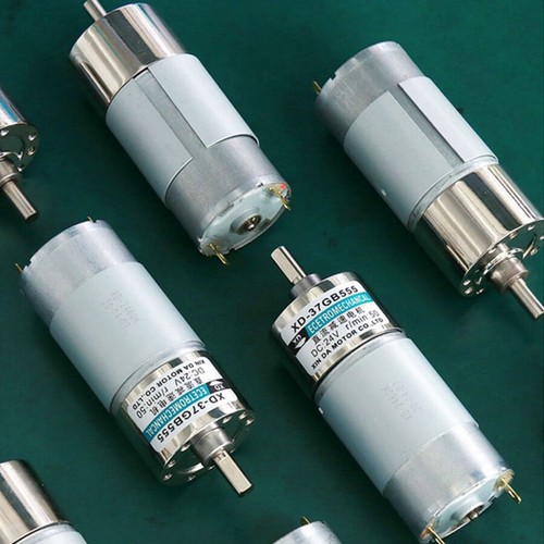DC 12V 24V Metall Getriebemotor 15W Gleichstrom Motor 10 U/min-600 U/min 37GB555 - Picture 3 of 9