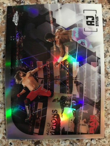 2020 Topps WWE Chrome Single Refractor Card Pick from set list NXT Buy 1 get 1 - Picture 2 of 89
