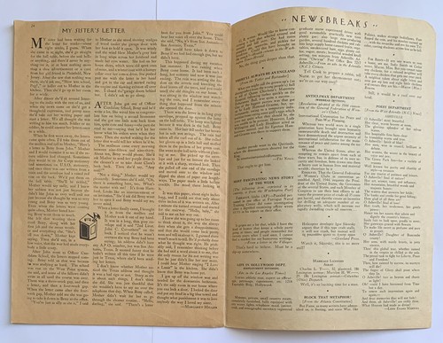 THE NEW YORKER, JAN 6 1945 Somerset Maugham Very Good Condition - Picture 2 of 5