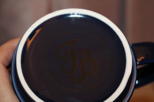 TOMMY BAHAMA Big Kahuna Tiki Surf Shop Coffee Mug Tea Cup Blue Logo Surfboard - Picture 7 of 7