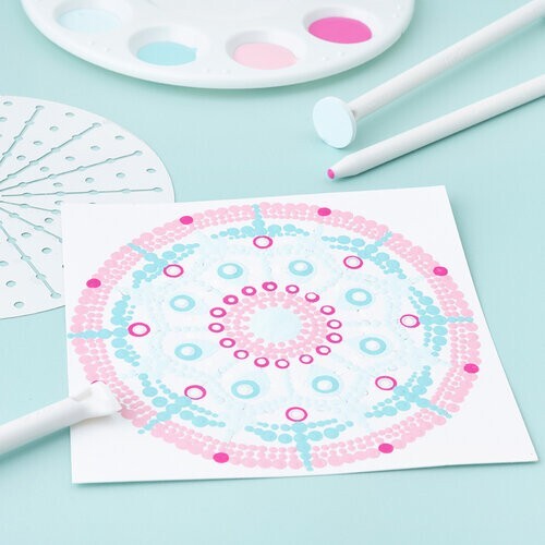 We R Memory Keepers Paint Dotting Set (11 Pieces) 60000593 by American Crafts - Picture 7 of 16
