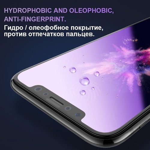1-2PCS Screen Protector For iPhone 15 14 Plus13 12 11 Pro Max Tempered Glass - Photo 5 sur 11