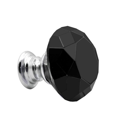 8-24pcs Crystal Glass Door Knobs Diamond Drawer Knobs Cabinet Draw Pull Handle - Picture 16 of 25