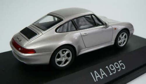 RARE SCHUCO PORSCHE 911 993 C4S IAA 1995 PROMO LILAC METALLIC 1:43 MINT IN BOX - Picture 2 of 4