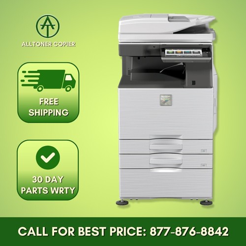 Sharp MX-3050N Laser Color A3 All-in-One Printer Copier Scanner 30PPM - Picture 2 of 11