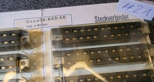 20x SIEMENS TUCHEL STECKER 20polige MESSERLEISTE C42334-A43-A6 NOS OVP - Bild 2 von 4