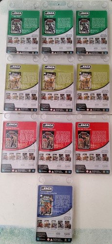 STAR WARS THE SAGA COLLECTION NIB 2006 LOT OF 10 HASBRO FIGURES K B TOYS RARE - Picture 7 of 11