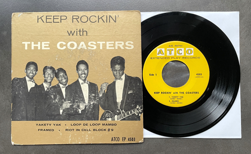 EP The Coasters - Keep Rockin' With - US ATCO EP 4503