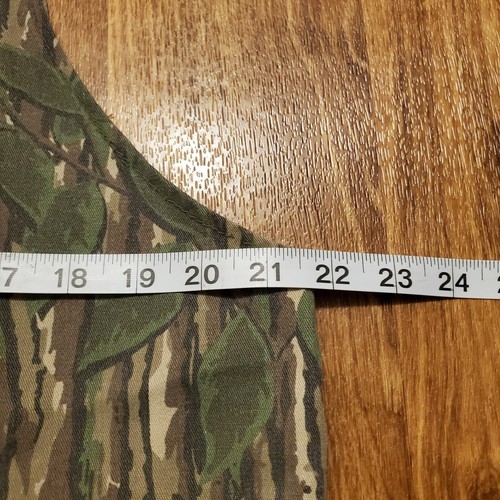 Vintage Realtree Vest Camouflage Zippered Men Large Back Pouch USA Made Hunting - Picture 8 of 9