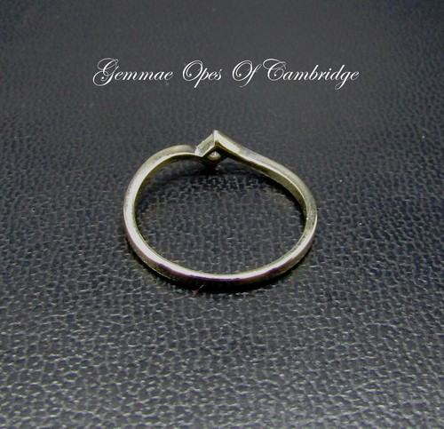 9k 9ct Gold Ring Princess Diamond Solitaire Engagement 0.15ct Size P 1/2 1.69g - Picture 9 of 10