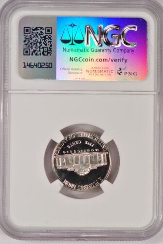 1966 SMS Jefferson Nickel NGC MS 68 CAMEO SP68CAM Frosty Coin 5C - Picture 2 of 2