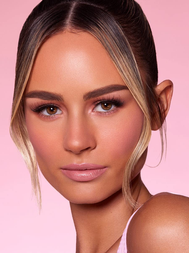 SHEGLAM Color Bloom Blush Liquido Trucco per Guance Finitura Opaca - Love Cake - Foto 3 di 12