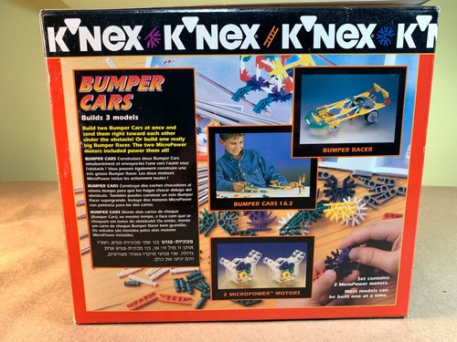 Voitures pare-chocs vintage scellées K'nex Knex avec micro puissance - 11514 - rare -1996 - Photo 4/8