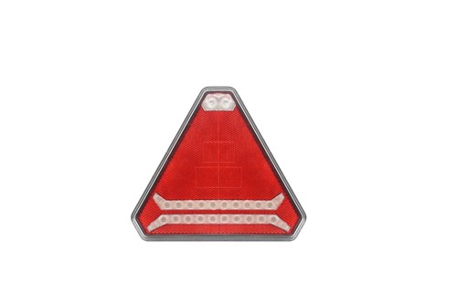 12V 24V Triangular Led R65 Battery Magnetic Wireless Towing Trailer Rear Lights - Picture 14 of 24