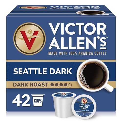 Victor Allen's Coffee K Tazze, Cialde Caffè Aromatizzate per Keurig K-Cup Brewer, 42 Cout - Foto 16 di 18