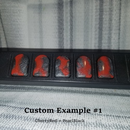 Custom Resin Cast Fret Buttons For Guitar Hero - Les Paul World Tour GH5 Xplorer - Picture 2 of 86