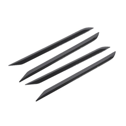 For 2019-2024 Dodge RAM 1500 Carbon Fiber Interior Door Molding Strip Decor Trim - Picture 8 of 9