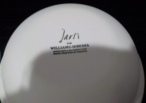 JARS France CANTINE By Williams Sonoma 7" SOUP CEREAL BOWLS Light BLUE (4 Bowls) - Picture 18 of 20