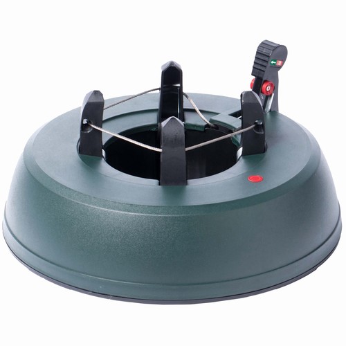 Automatic Plastic Green Foot Pedal Christmas Tree Stand - Picture 12 of 14