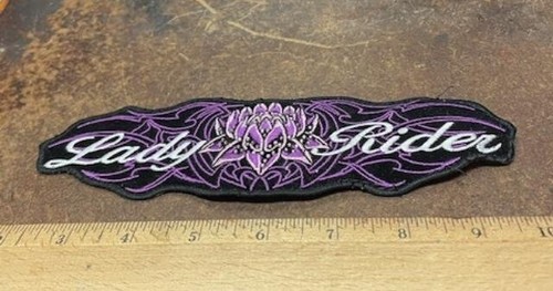Lady Rider Embroidered Patch (NOS) - Picture 5 of 8