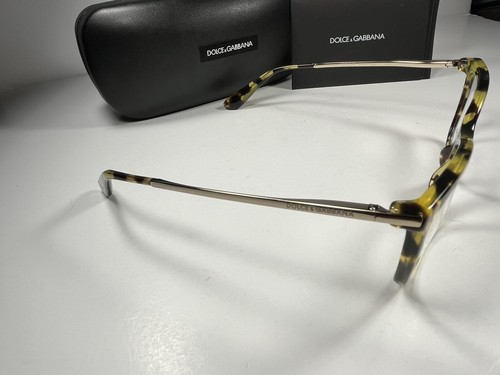 Nuevas gafas Dolce & Gabbana 32243 2969 marcos amarillos tortuga 52/17/140 - Imagen 3 de 7
