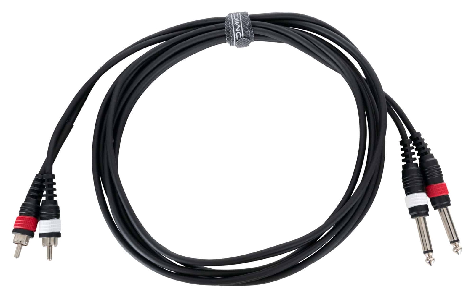 Аудиокабель DJ PA Стерео 6,3 мм с разъемом Klinke Cinch RCA Кабель Моно 3 м Stecker Studio