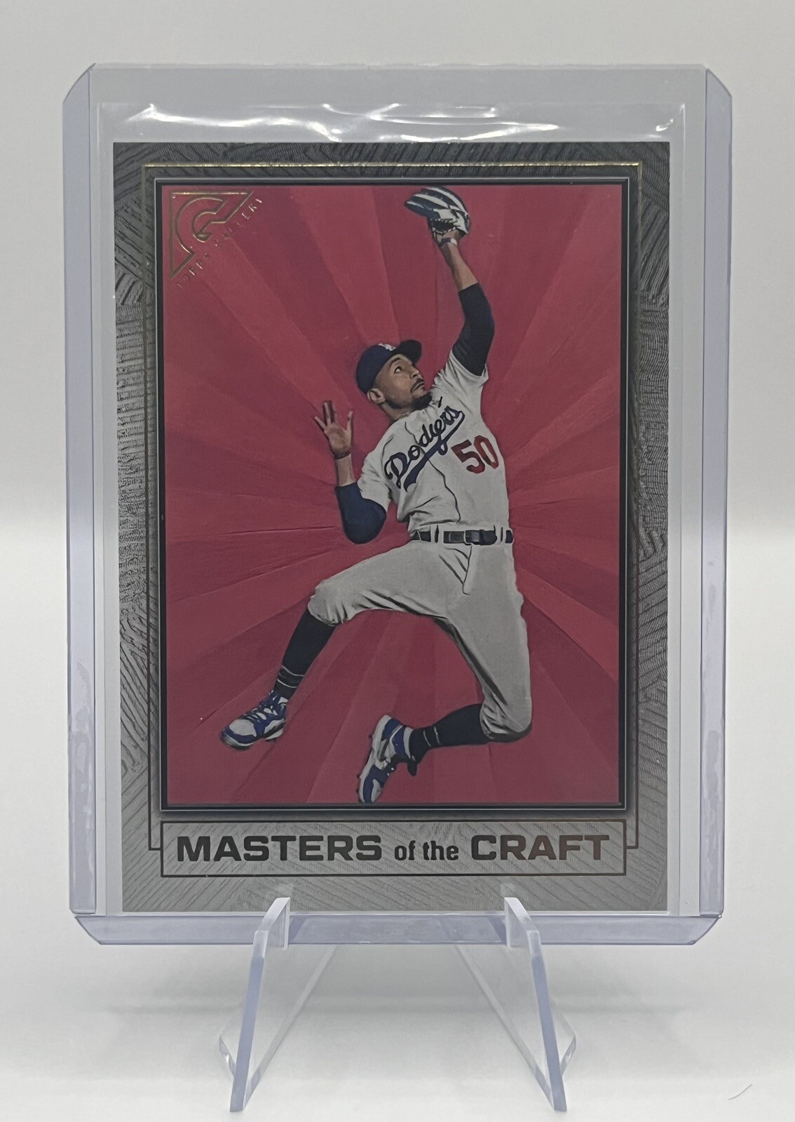 2021 Topps Gallery - Masters of the Craft No. MTC-5 MOOKIE BETTS Dodgers