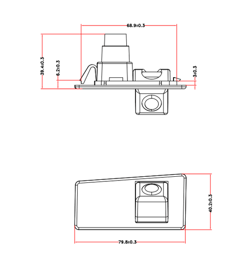 HD Car Rear View Backup Camera For Hyundai Elantra 2011 2012 2013 2014 2015 2016 - Picture 7 of 11