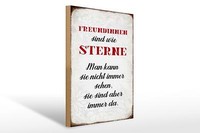 Holzschild Spruch 30X40 Cm Freundinnen Sind Wie Sterne Deko Schild