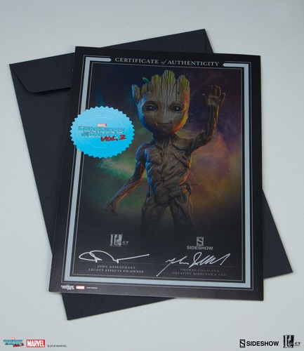 SIDESHOW BABY GROOT LIGHT UP DIORAMA 400314 LOW #3 NEW FACTORY SEALED INSERT - Picture 5 of 12
